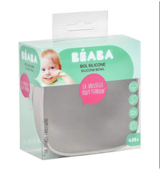 Beaba silikoniniu dugnu prilimpantis dubenėlis - Spalva - Grey
