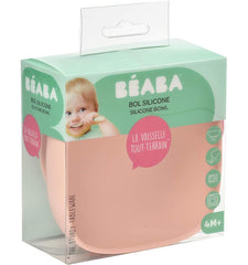 Beaba silikoniniu dugnu prilimpantis dubenėlis - Spalva - Pink