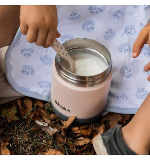 Beaba Thermo maisto indelis 300 ml - Spalva - Dark Grey/Light Pink