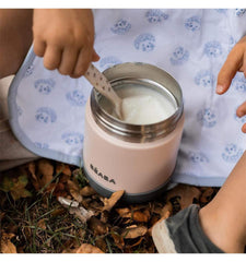 Beaba Thermo maisto indelis 300 ml - Spalva - Dark Grey/Light Pink