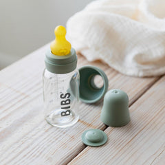 Bibs kūdikio buteliukas 110 ml - pilnas rinkinys - Spalva - Baby Blue