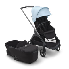 Bugaboo Dragonfly 2 in 1 Graphite/Midnight Black - Black-Skyline Blue