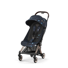 CYBEX Coya vežimėlis Jewels of Nature Blue (Rosegold Frame)