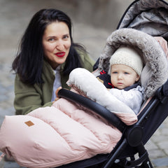 Universalus žieminis vokelis - miegmaišis į vežimėlį PETITE&MARS 4in1 Comfy - Rose Petal