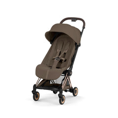 CYBEX Coya Style vežimėlis Coconut Brown (Rosegold Frame)