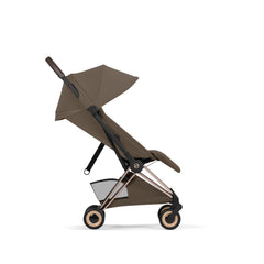 CYBEX Coya Style vežimėlis Coconut Brown (Rosegold Frame)