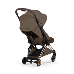 CYBEX Coya Style vežimėlis Coconut Brown (Rosegold Frame)