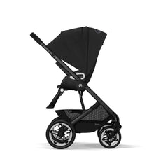 CYBEX Talos S Lux universalus 2in1 vežimėlis, Moon Black (Black Frame)