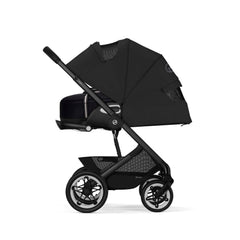 CYBEX Talos S Lux universalus 2in1 vežimėlis, Moon Black (Black Frame)