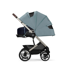 CYBEX Talos S Lux universalus 2in1 vežimėlis, Sky Blue (Taupe Frame)