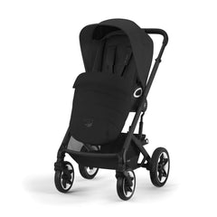 CYBEX Talos S Lux universalus 2in1 vežimėlis, Moon Black (Black Frame)