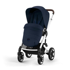 CYBEX Talos S Lux universalus 2in1 vežimėlis, Ocean Blue (Silver Frame)