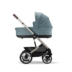 CYBEX Talos S Lux universalus 2in1 vežimėlis, Sky Blue (Taupe Frame)