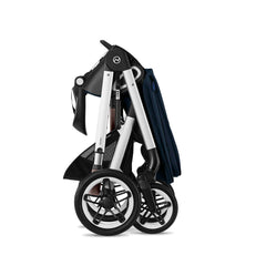CYBEX Talos S Lux universalus 2in1 vežimėlis, Ocean Blue (Silver Frame)