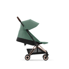 CYBEX Coya vežimėlis Leaf Green (Rosegold Frame)