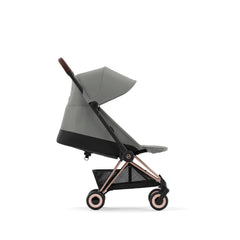 CYBEX Coya vežimėlis Mirage Grey (Rosegold Frame)