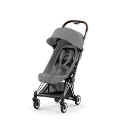 CYBEX Coya vežimėlis Mirage Grey (Chrome Frame)