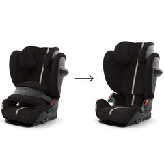 Automobilinė kėdutė Cybex Pallas G2 76-150cm, Plus Moon Black