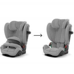 Automobilinė kėdutė Cybex Pallas G2 76-150cm, Plus Stone Grey