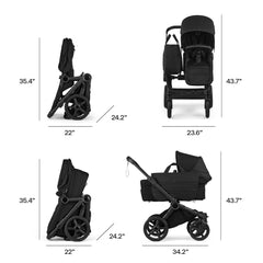 Bugaboo Donkey 6 Mono 2in1 vežimėlis Cocoa Brown