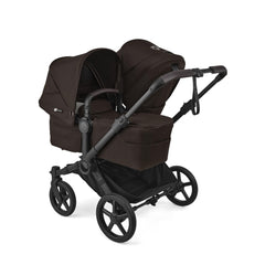 Bugaboo Donkey 6 Duo vežimėlis dviem vaikams Cocoa Brown