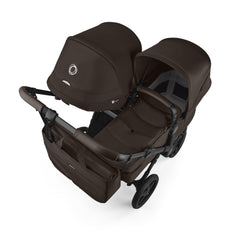Bugaboo Donkey 6 Duo vežimėlis dviem vaikams Cocoa Brown