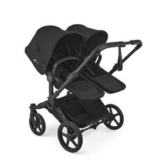 Bugaboo Donkey 6 Twins vežimėlis dvynukams - Heritage Black