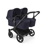 Bugaboo Donkey 6 Twins vežimėlis dvynukams - Indigo Blue