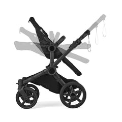 Bugaboo Donkey 6 Twins vežimėlis dvynukams - Cocoa Brown