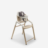 Bugaboo Giraffe maitinimo kėdutės komplektas Natural Wood/White