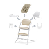 Maitinimo kėdutė Cybex - Lemo 4 in1 - Spalva - Sand White