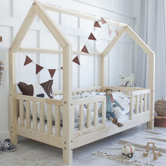 Lovytė Bianco Duo 140x70 (naturali mediena)