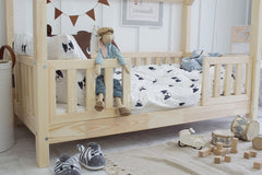 Lovytė Bianco Duo 120x60 (naturali mediena)