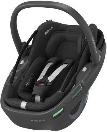 Automobilinė kėdutė  Maxi Cosi CORAL 360 i-Size 0 -13kg - Spalva - Essential Black - Black Shell