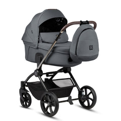 Tutis Gio+ universalus vežimėlis 4in1 (133) + Tutis Elo Lux i-Size autokėdutė ir Isofix bazė