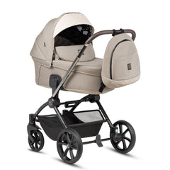 Tutis Gio+ universalus vežimėlis 4in1 (180) + Tutis Elo Lux i-Size autokėdutė ir Isofix bazė