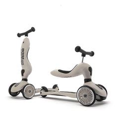 Scoot and Ride Paspirtukas Highwaykick 1 - pilkas