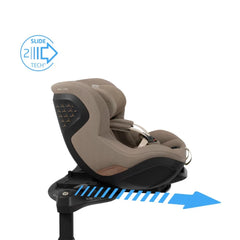 Automobilinė kėdutė Maxi-Cosi Mica Slide Pro i-Size 40-105cm, Authentic Truffle