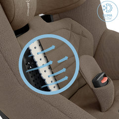 Automobilinė kėdutė Maxi Cosi Pearl 360 Pro i-Size 0 -18kg - Spalva - Authentic Truffle