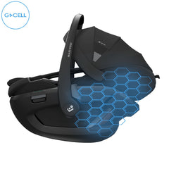 Automobilinė kėdutė Maxi Cosi Coral Slide Pro 360 i-Size 40-87cm, Onyx Black