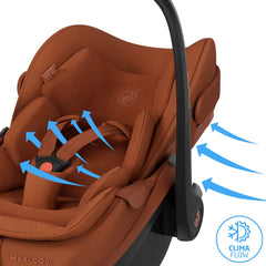 Automobilinė kėdutė Maxi Cosi Pebble Slide Pro - Copper Terra
