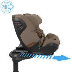 Automobilinė kėdutė Maxi Cosi Pearl XL Slide Pro (61-150 cm) - Authentic Truffle