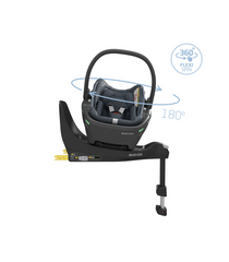 Automobilinė kėdutė Maxi Cosi CORAL 360 i-Size 0 -13kg - Spalva - Essential Graphite - Black Shell