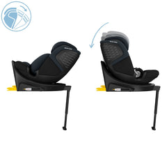 Automobilinė kėdutė Maxi Cosi Emerald 360 S i-size 0-36 kg. Tonal Black