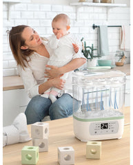 Momcozy 8 in 1 elektrinis garų sterilizatorius kūdikiams