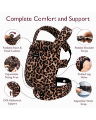 Momcozy ergonominė kūdikių nešioklė, Leopard