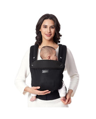 Momcozy ergonominė kūdikių nešioklė su tinkleliu, Black