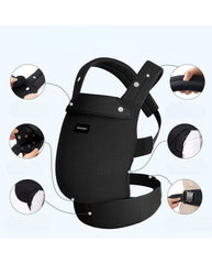 Momcozy ergonominė kūdikių nešioklė su tinkleliu, Black
