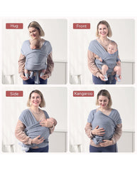 Momcozy kūdikių vaikjuostė - nešioklė - Grey