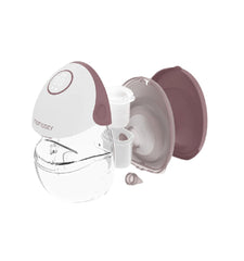 Momcozy dvigubas nešiojamas belaidis pientraukis M6, Rausvas